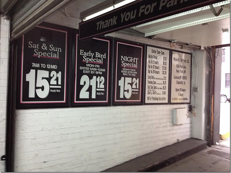 цены парковки